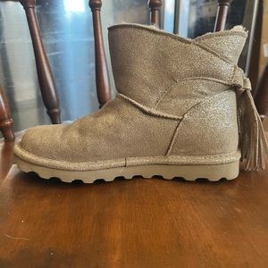Shiny BearPaw boots for women